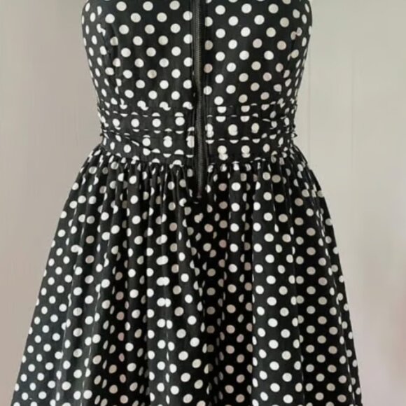 NWT‎ Vintage polkadot pinup dress - Picture 1 of 7